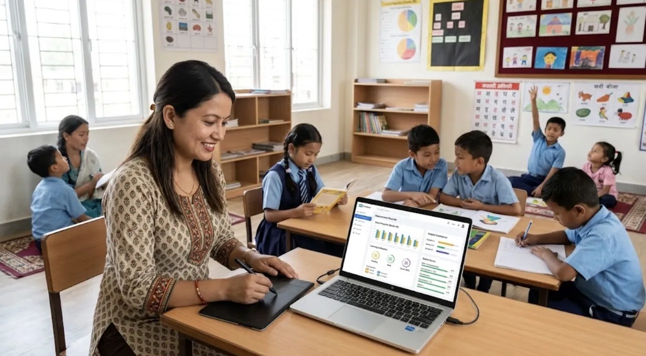 How CAS Nepal Makes Continuous Assessment Easy for Schools and Teachers